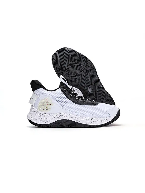 Кроссовки curry 3 z7 'white black' Under Armour — изображение 4 из 4, белый/черный