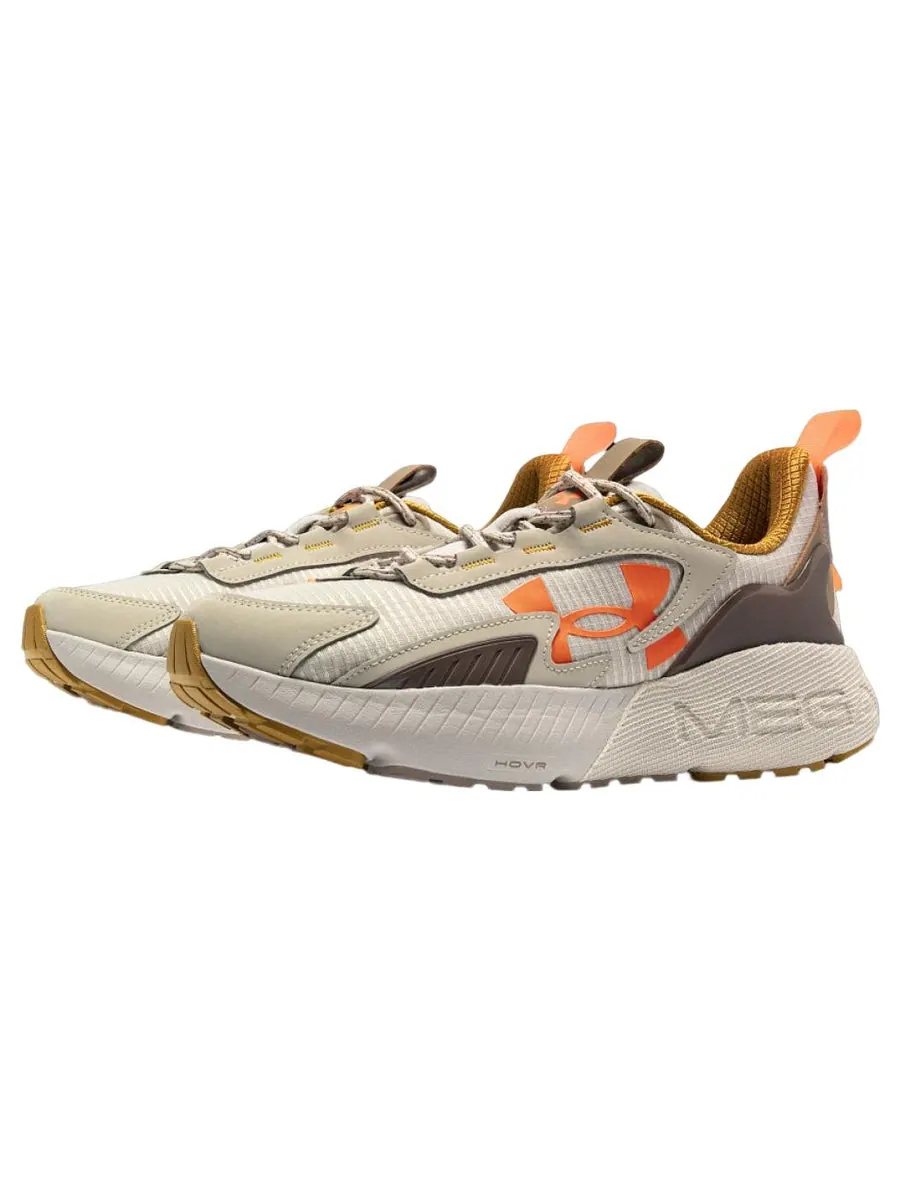 Беговые кроссовки Under Armour HOVR Mega 2 MVMNT 'White Grey' — изображение 3 из 5, серый