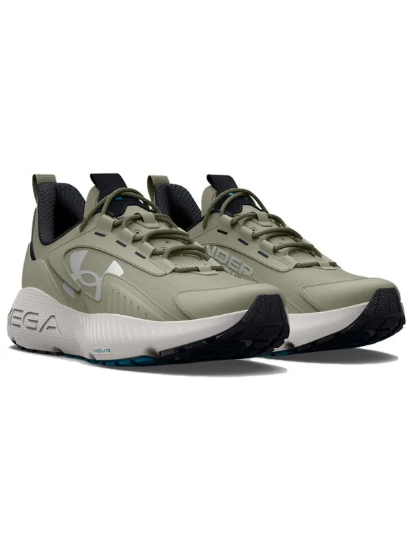 Кроссовки hovr mega 2 mvmnt 'grove green' Under Armour — изображение 3 из 4, зеленый/черный/синий
