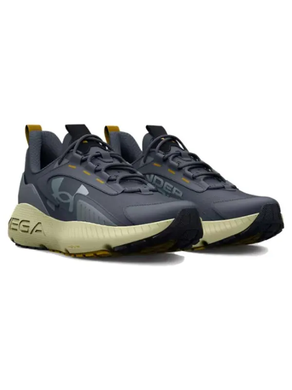 Кроссовки hovr mega 2 mvmnt 'grey lemon ice' Under Armour — изображение 2 из 3, серый//металлик синий
