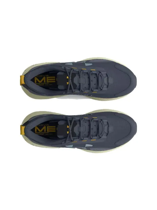 Кроссовки hovr mega 2 mvmnt 'grey lemon ice' Under Armour — изображение 3 из 3, серый//металлик синий