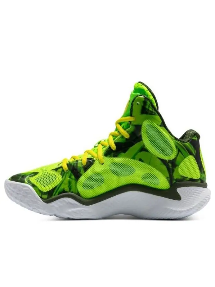 Кроссовки Under Armour Curry Spawn FloTro 'Riley's Choice' — изображение 1 из 5, зеленый