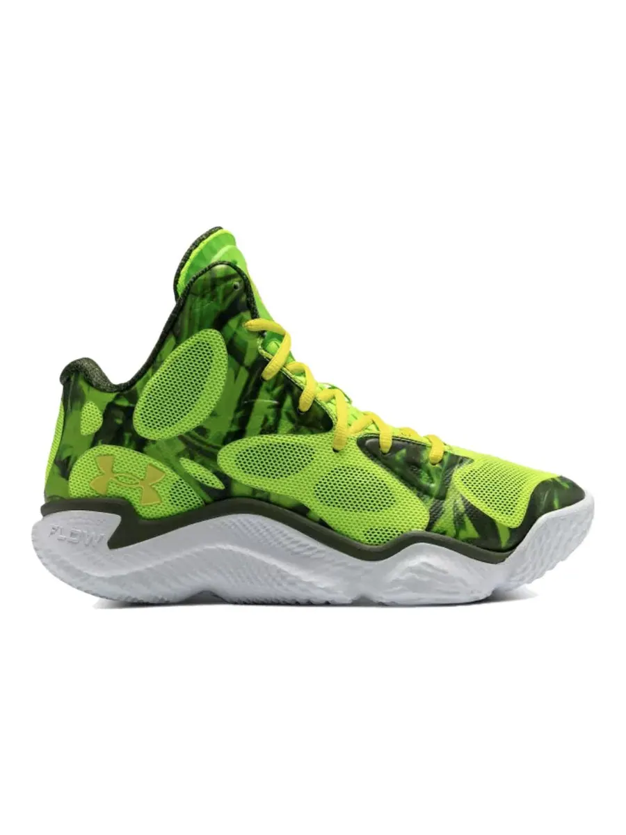 Кроссовки Under Armour Curry Spawn FloTro 'Riley's Choice' — изображение 2 из 5, зеленый