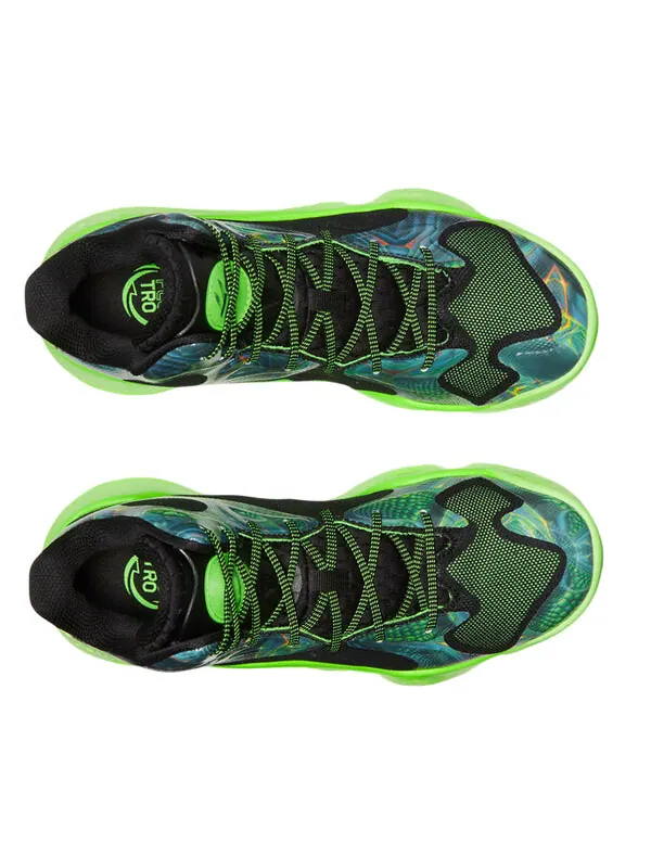 Кроссовки curry spawn flotro 'extraterrestrial' Under Armour — изображение 4 из 4, зеленый/черный