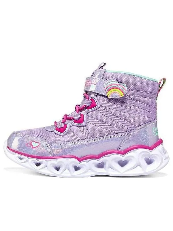 Кроссовки sweetheart lights 'purple pink' Skechers — изображение 1 из 4, фиолетовый/розовый