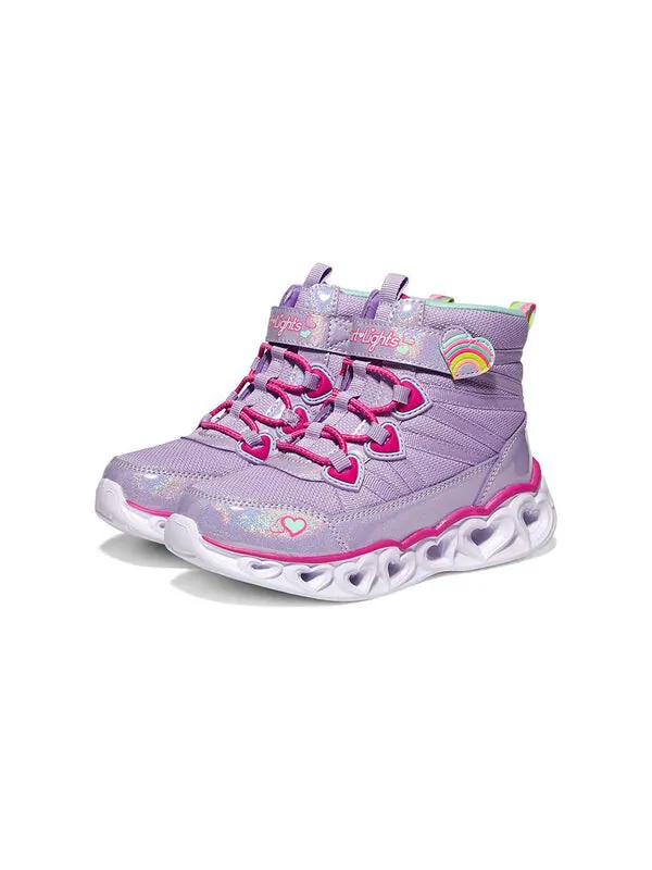 Кроссовки sweetheart lights 'purple pink' Skechers — изображение 4 из 4, фиолетовый/розовый