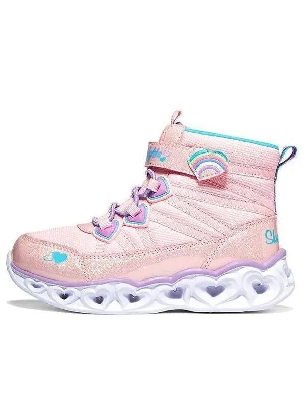 Кроссовки sweetheart lights 'pink white' Skechers — изображение 1 из 1, розовый белый