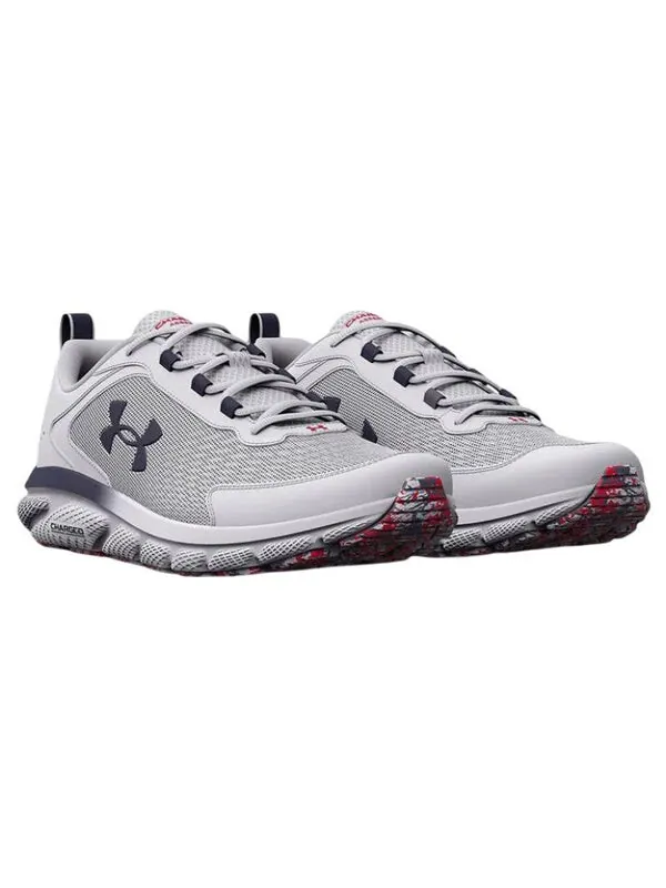 Кроссовки charged assert 9 running shoes 'white blue' Under Armour — изображение 4 из 4, белый/синий