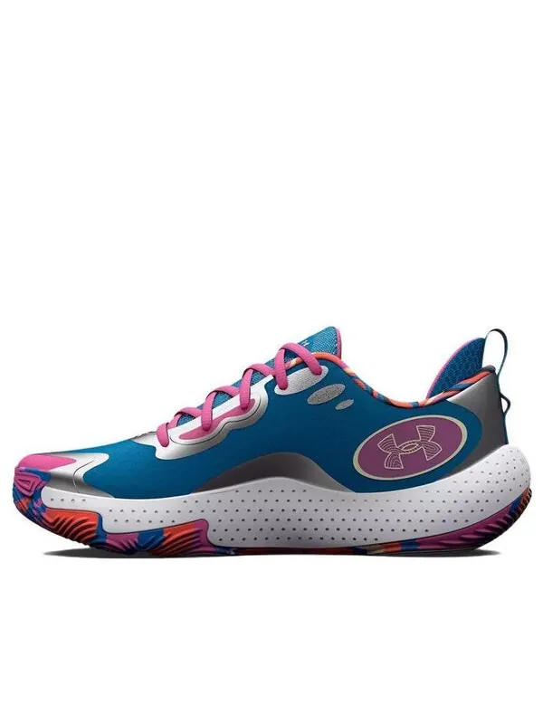 Кроссовки spawn 5 le 'brilliant blue pink' Under Armour — изображение 1 из 4, синий/розовый