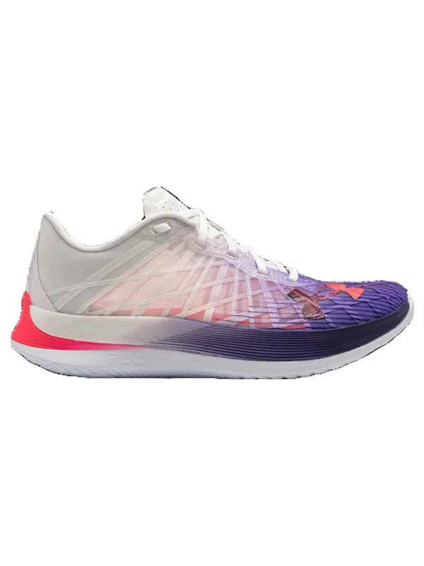 Кроссовки flow velociti elite 'white purple' Under Armour — изображение 2 из 4, белый/синий/розовый