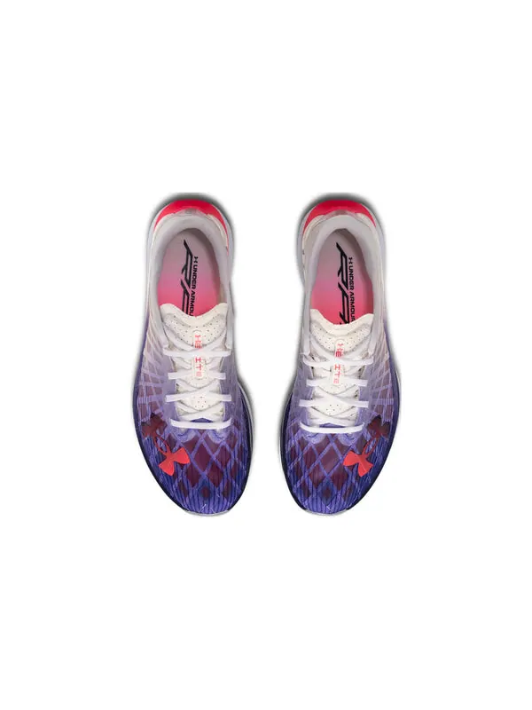 Кроссовки flow velociti elite 'white purple' Under Armour — изображение 4 из 4, белый/синий/розовый