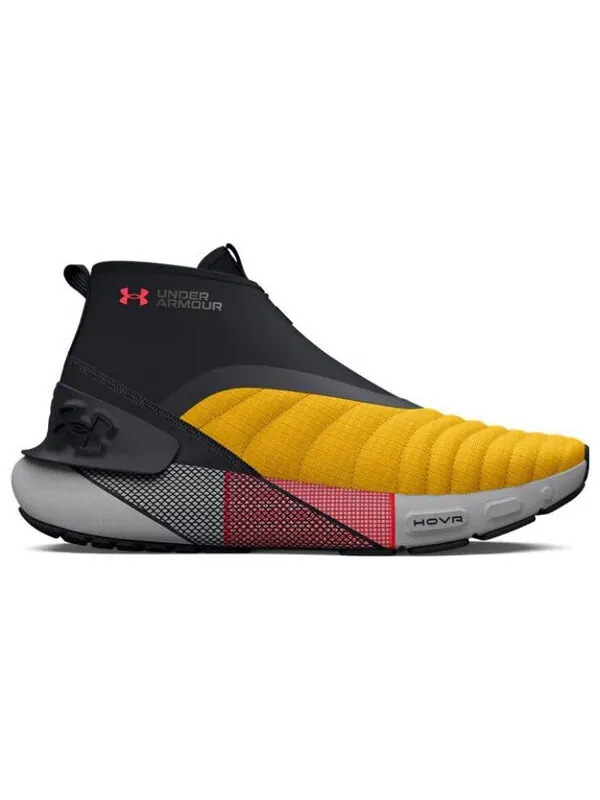Кроссовки hovr phantom 3 se warm 'tahoe gold black' Under Armour — изображение 2 из 4, золотистый/серый/черный