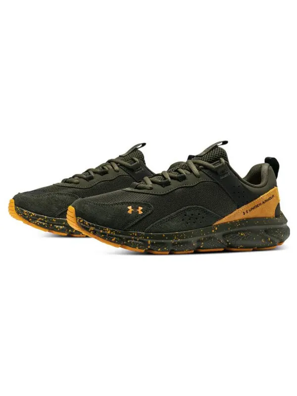 Кроссовки charged verssert 'green yellow' Under Armour — изображение 3 из 4, зеленый/желтый