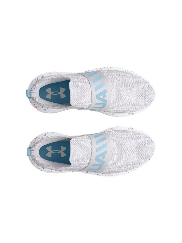 Кроссовки surge 3 'halo gray' Under Armour — изображение 3 из 4, белый/серый
