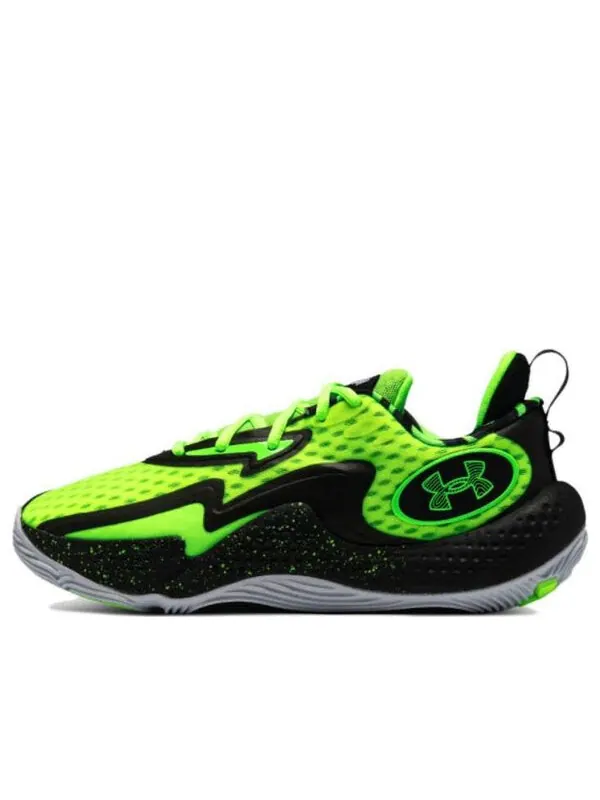 Кроссовки spawn 5 'let's 3 - green' Under Armour — изображение 1 из 1, зеленый/черный/белый