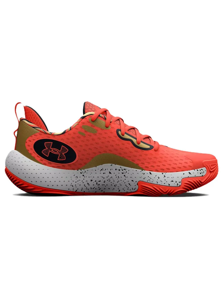 Кроссовки Under Armour Spawn 5 'Let's 3 After Burn' — изображение 2 из 5, красный