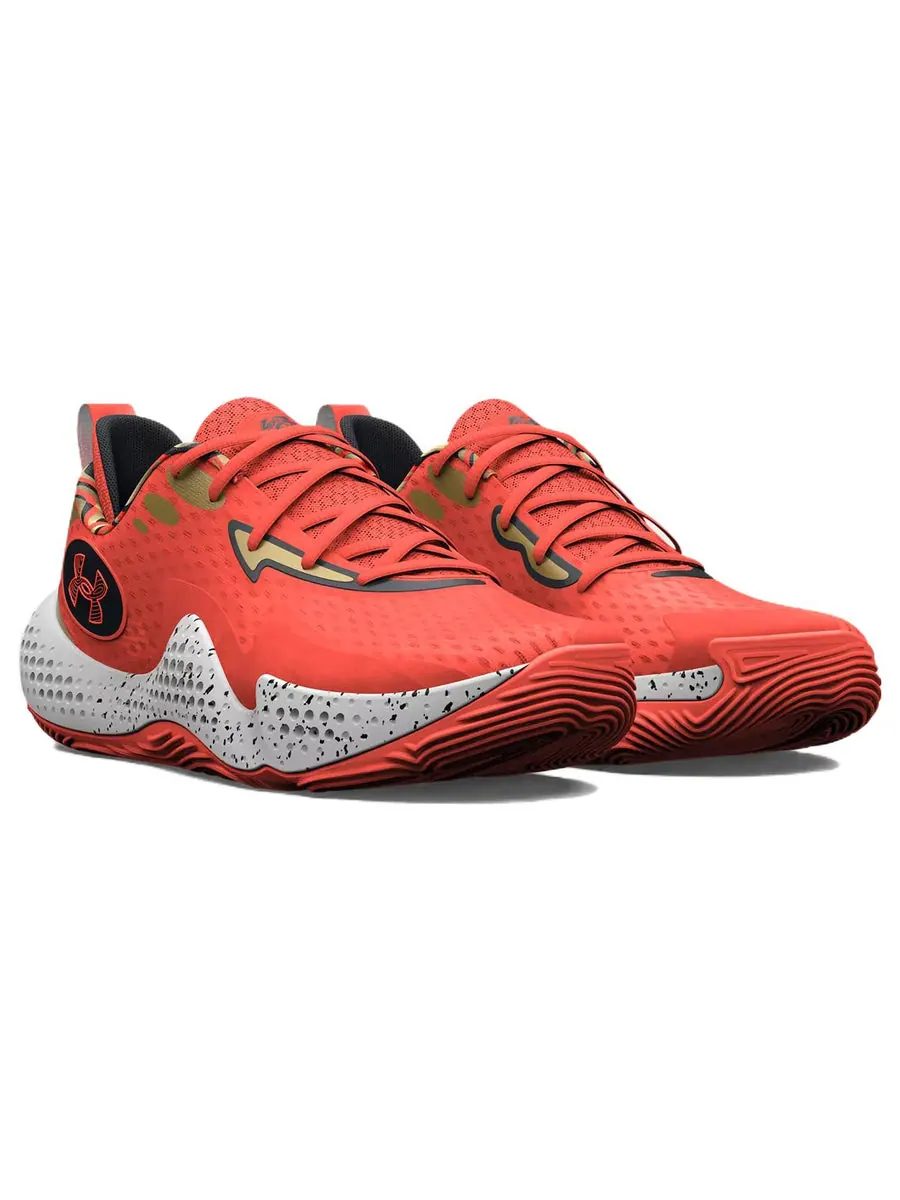 Кроссовки Under Armour Spawn 5 'Let's 3 After Burn' — изображение 3 из 5, красный