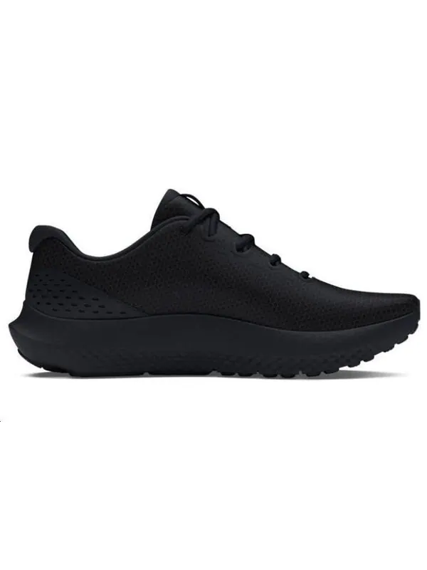Кроссовки charged surge 4 'triple black' Under Armour — изображение 3 из 4, черный