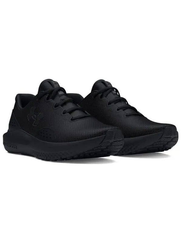 Кроссовки charged surge 4 'triple black' Under Armour — изображение 4 из 4, черный
