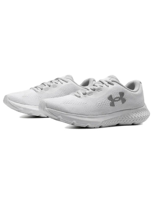 Кроссовки charged rogue 4 sneakers 'white halo grey' Under Armour — изображение 3 из 4, белый/серый