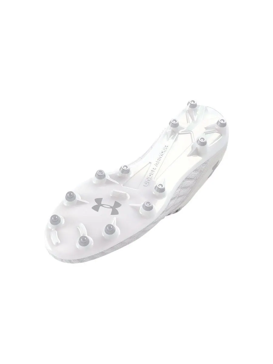 Кроссовки Under Armour Magnetico Pro 3 FG 'White Metallic Silver' — изображение 3 из 3, белый