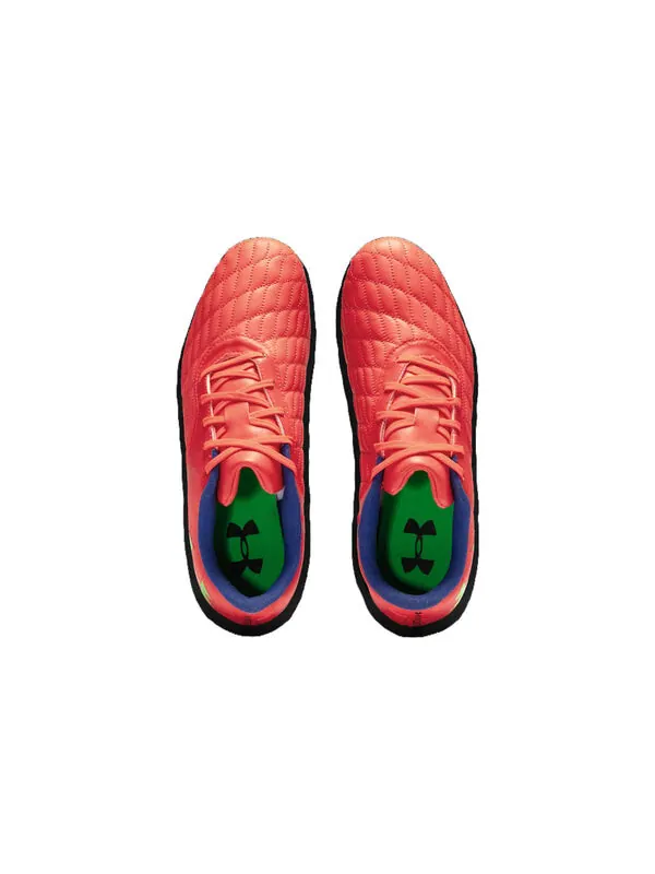 Кроссовки magnetico select 3 fg 'beta green screen' Under Armour — изображение 4 из 4, фиолетовый/черный