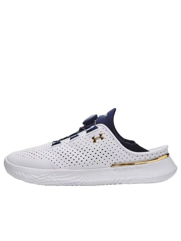 Кроссовки slipspeed 'white midnight navy' Under Armour — изображение 1 из 4, белый/темно-синий