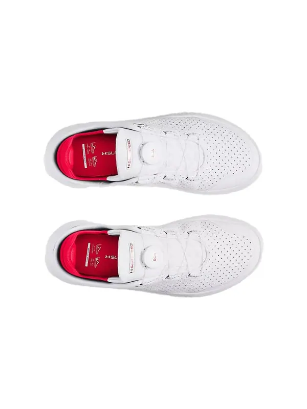 Кроссовки slipspeed 'white red' Under Armour — изображение 3 из 4, белый/красный