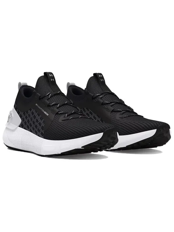 Кроссовки hovr phantom 3 se reflect 'black reflective' Under Armour — изображение 3 из 4, черный/белый