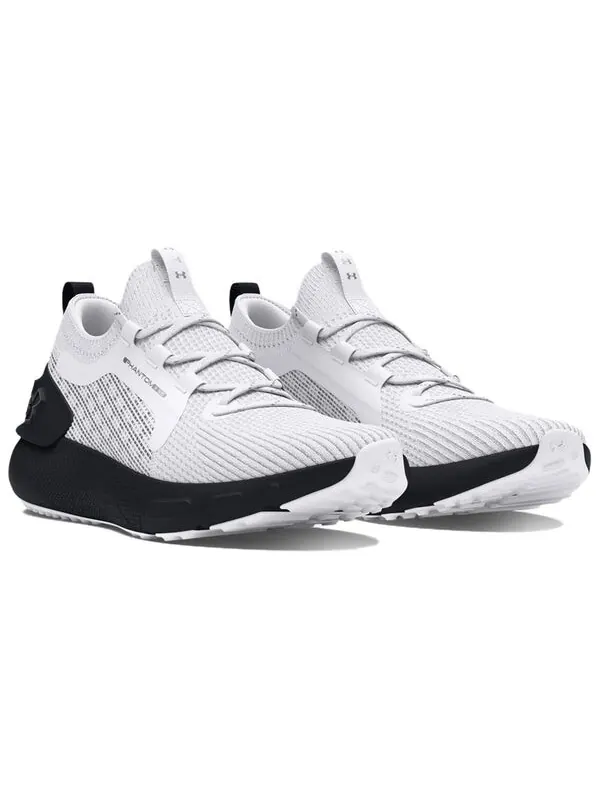 Кроссовки hovr phantom 3 se reflect 'white reflective' Under Armour — изображение 3 из 4, белый/черный