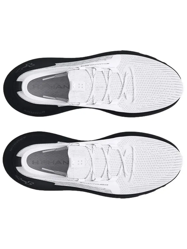 Кроссовки hovr phantom 3 se reflect 'white reflective' Under Armour — изображение 4 из 4, белый/черный