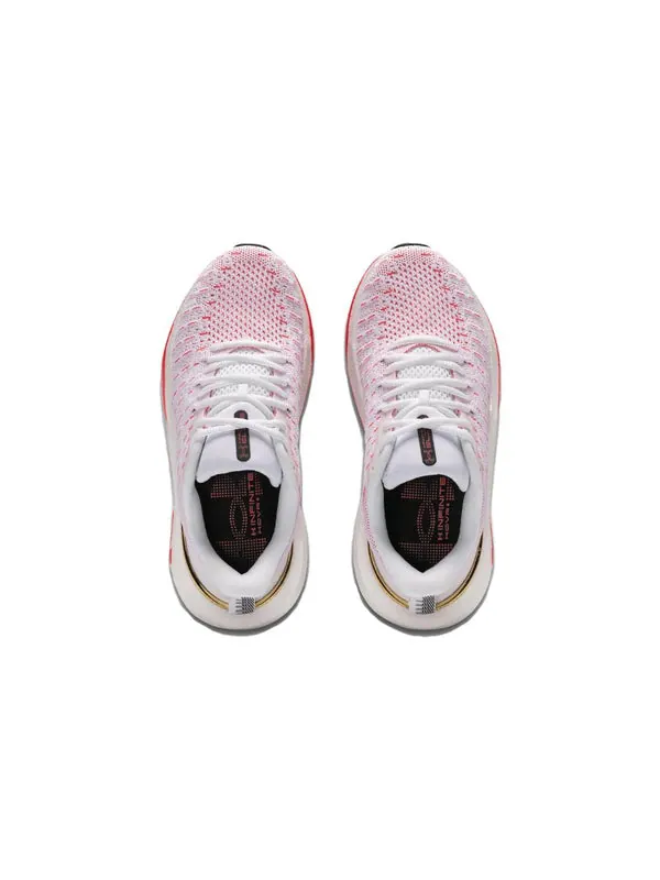 Кроссовки hovr infinite elite shoes 'white metallic gold' Under Armour — изображение 4 из 4, белый/красный/золотистый