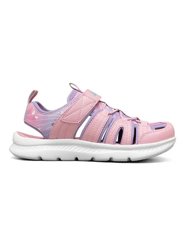Кроссовки c-flex sandal dazzling explorer 'pink' Skechers — изображение 2 из 4, фиолетовый/розовый/белый