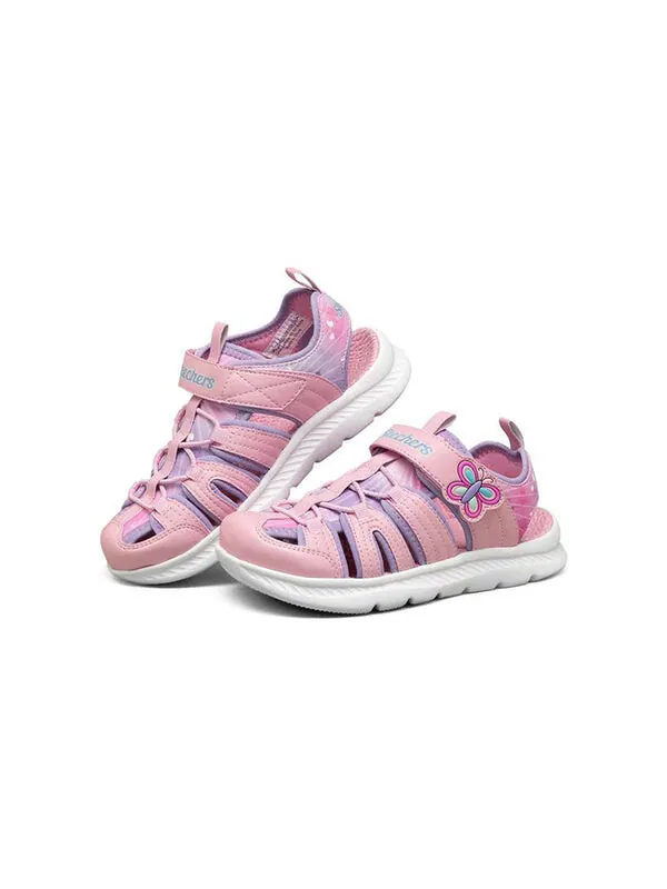 Кроссовки c-flex sandal dazzling explorer 'pink' Skechers — изображение 3 из 4, фиолетовый/розовый/белый
