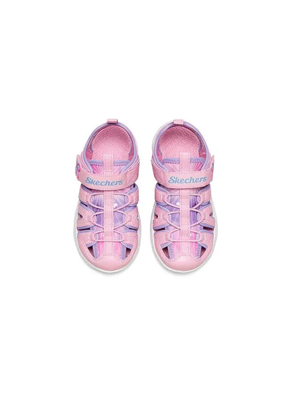 Кроссовки c-flex sandal dazzling explorer 'pink' Skechers — изображение 4 из 4, фиолетовый/розовый/белый