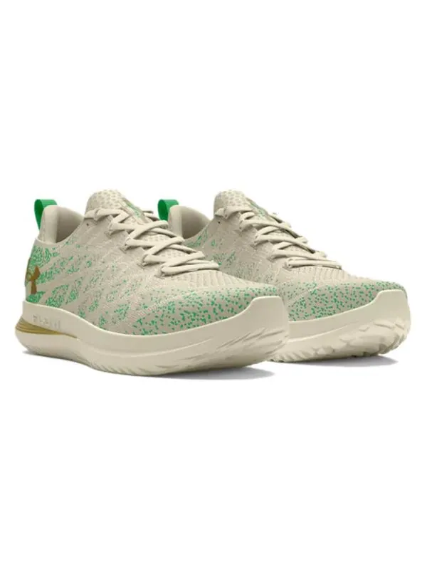 Кроссовки hovr velociti 3 'etched in stone' Under Armour — изображение 3 из 4, зеленый/бежевый