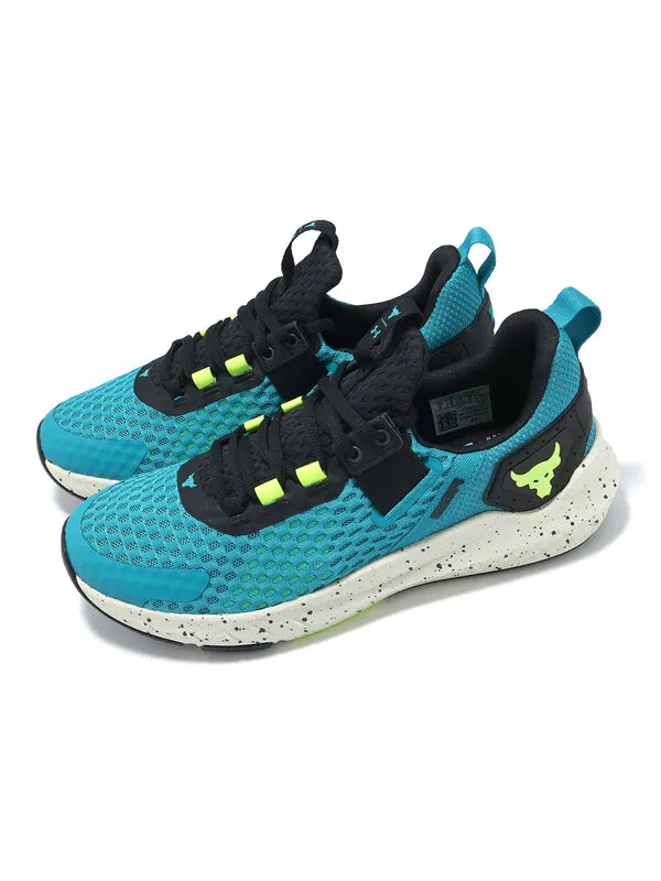 Кроссовки project rock bsr 'circuit teal black' Under Armour — изображение 3 из 4, черный/желтый