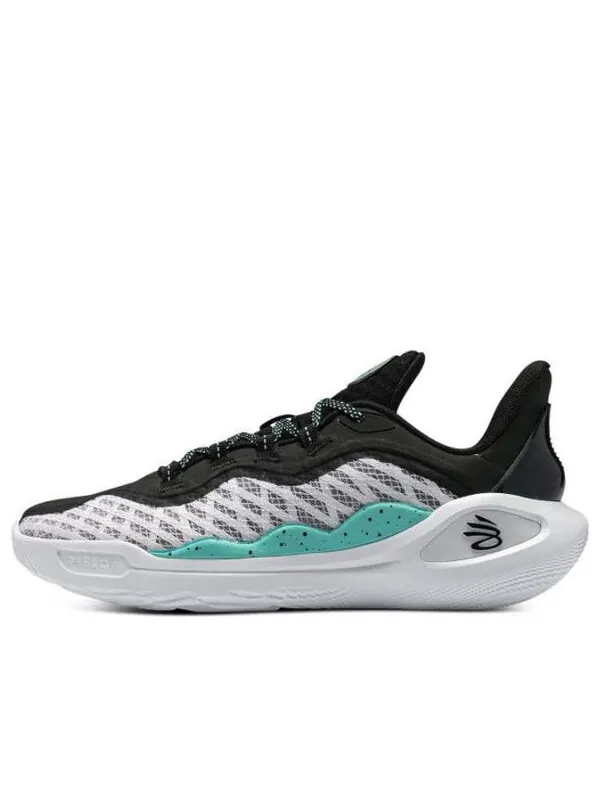 Кроссовки curry 11 'future curry' Under Armour — изображение 1 из 2, черный/белый/зеленый