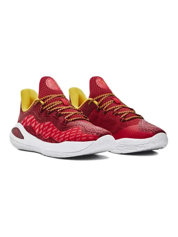 Кроссовки x bruce lee curry flow 11 'fire' Under Armour — изображение 3 из 4, красный//красный