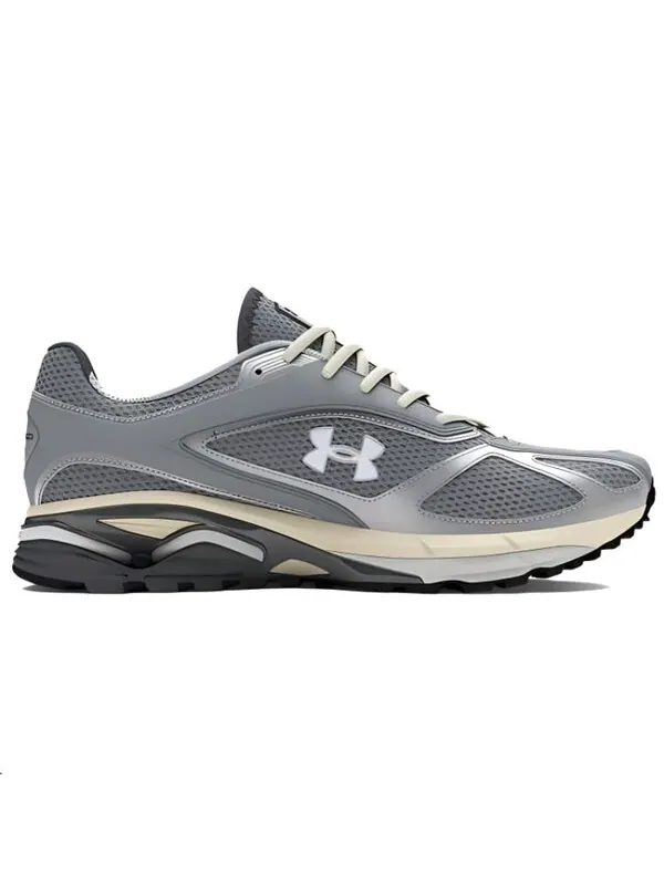 Кроссовки apparition 'steel ivory dune' Under Armour — изображение 2 из 2, серый