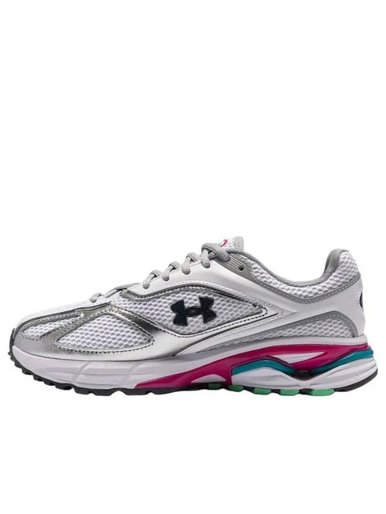 Кроссовки Under Armour Apparition 'White Castlerock Fuchsia' — изображение 1 из 4, белый