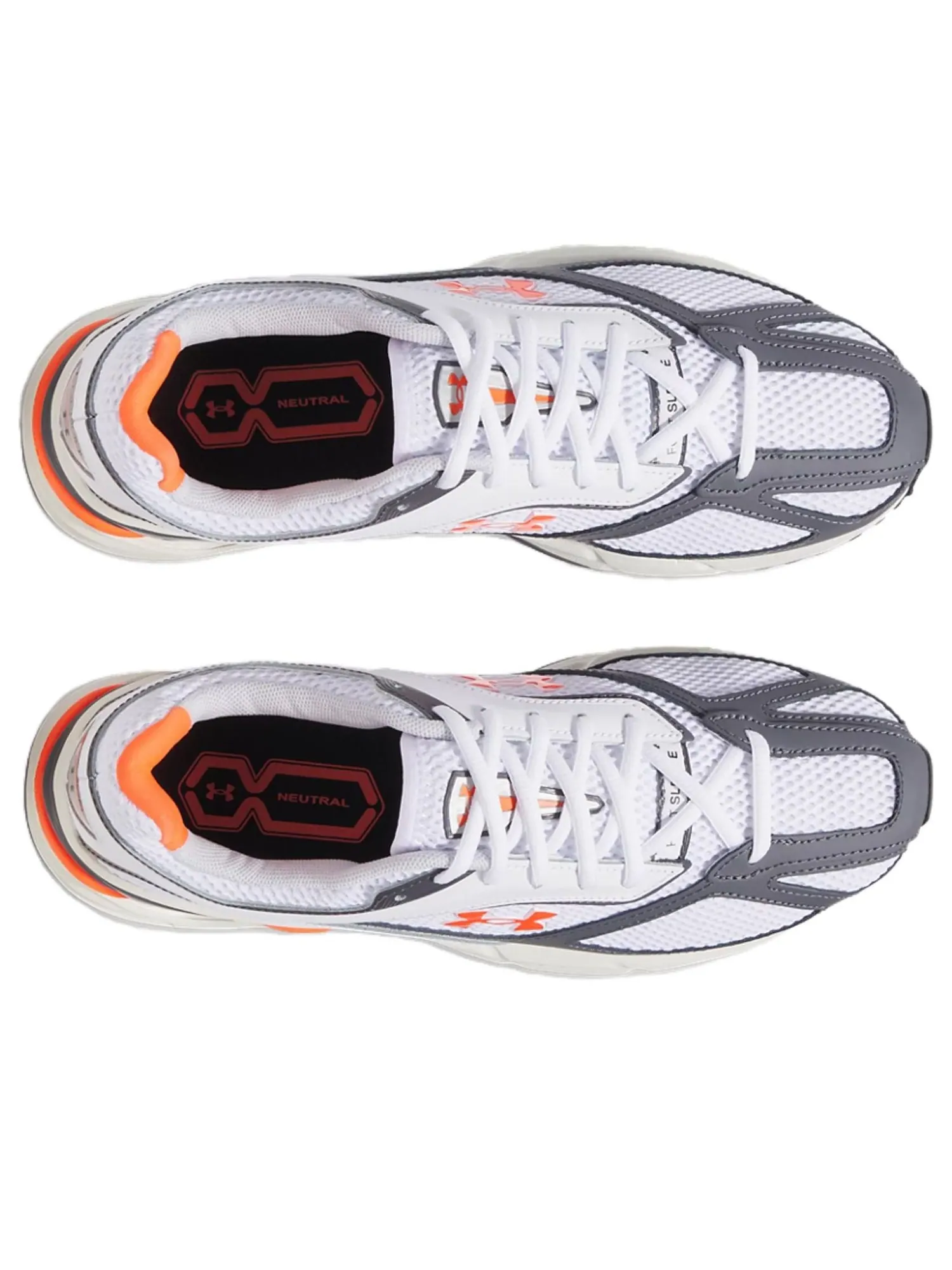 Кроссовки Under Armour HOVR Apparition 'White Ares Red' — изображение 4 из 5, белый