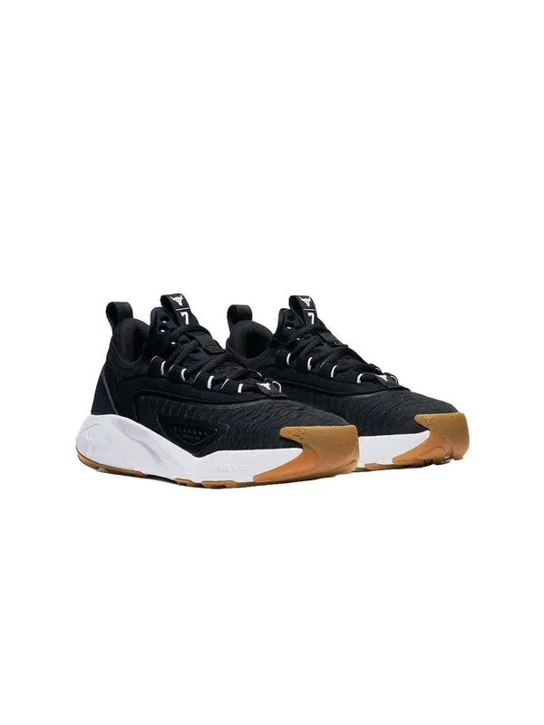 Кроссовки project rock 7 'black white gum' Under Armour — изображение 3 из 4, черный/белый