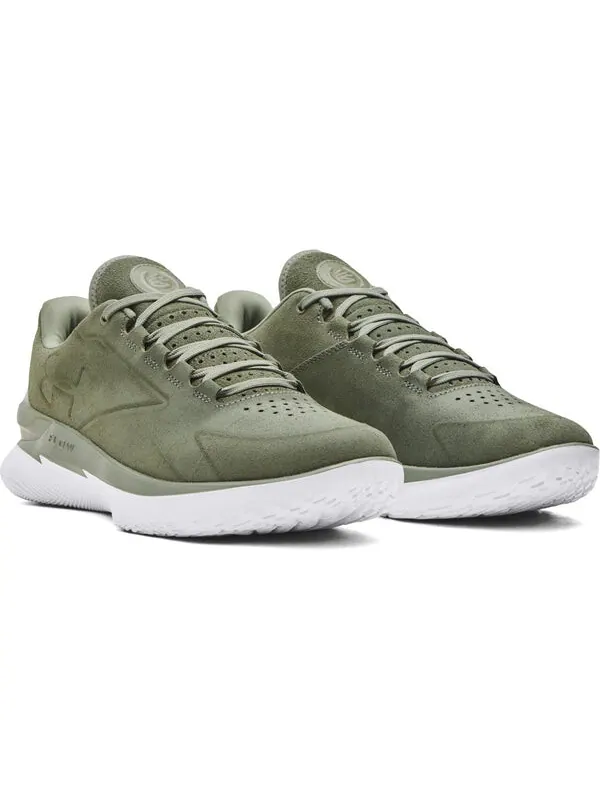 Кроссовки x bruce lee curry 1 low flotro 'earth' Under Armour — изображение 3 из 4, зеленый/белый/зеленый