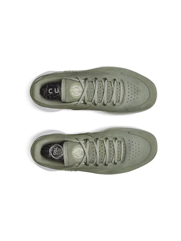 Кроссовки x bruce lee curry 1 low flotro 'earth' Under Armour — изображение 4 из 4, зеленый/белый/зеленый