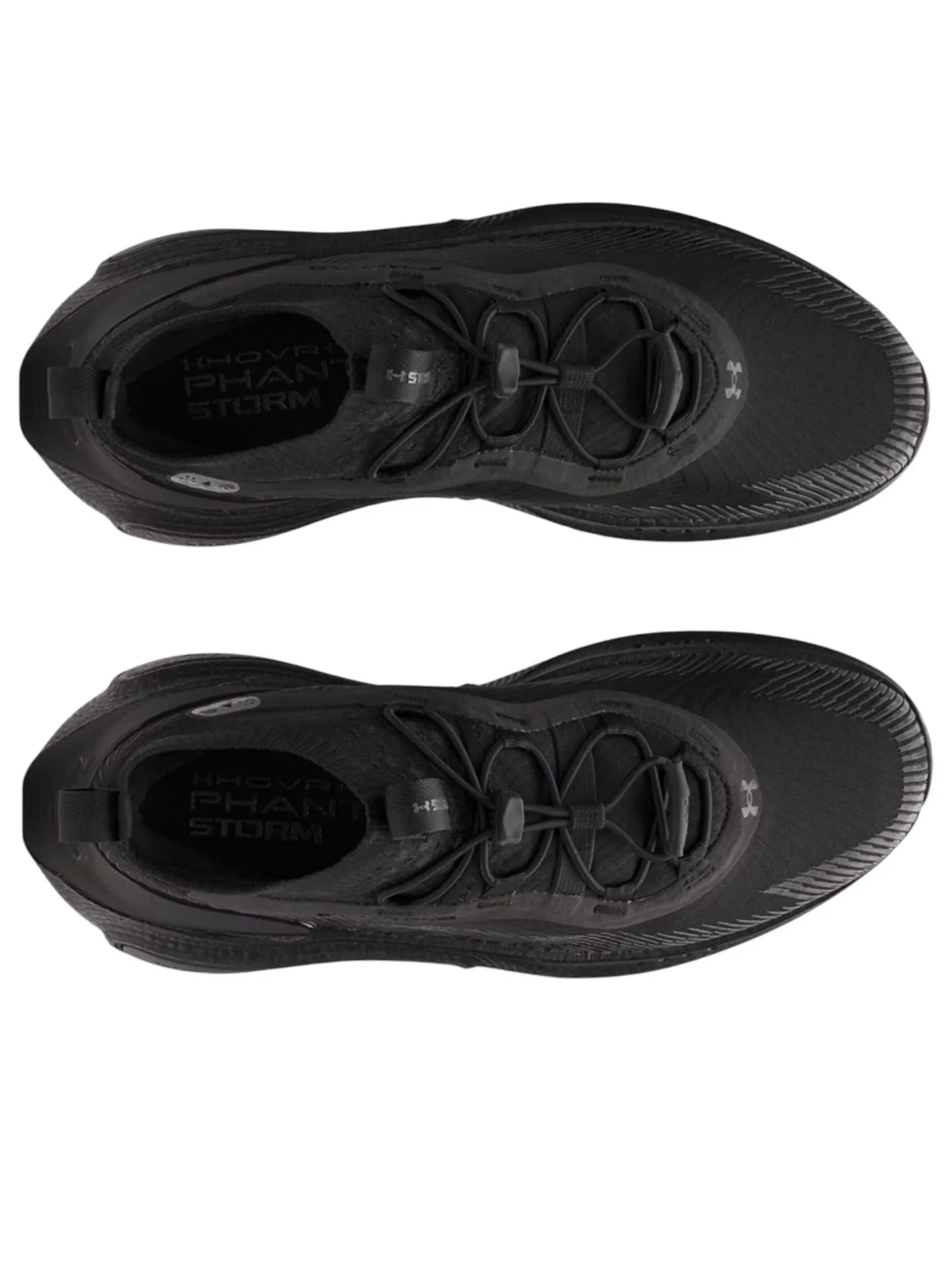Кроссовки Under Armour Phantom 4 Storm 'Black Ultimate Black' — изображение 4 из 5, черный/черный