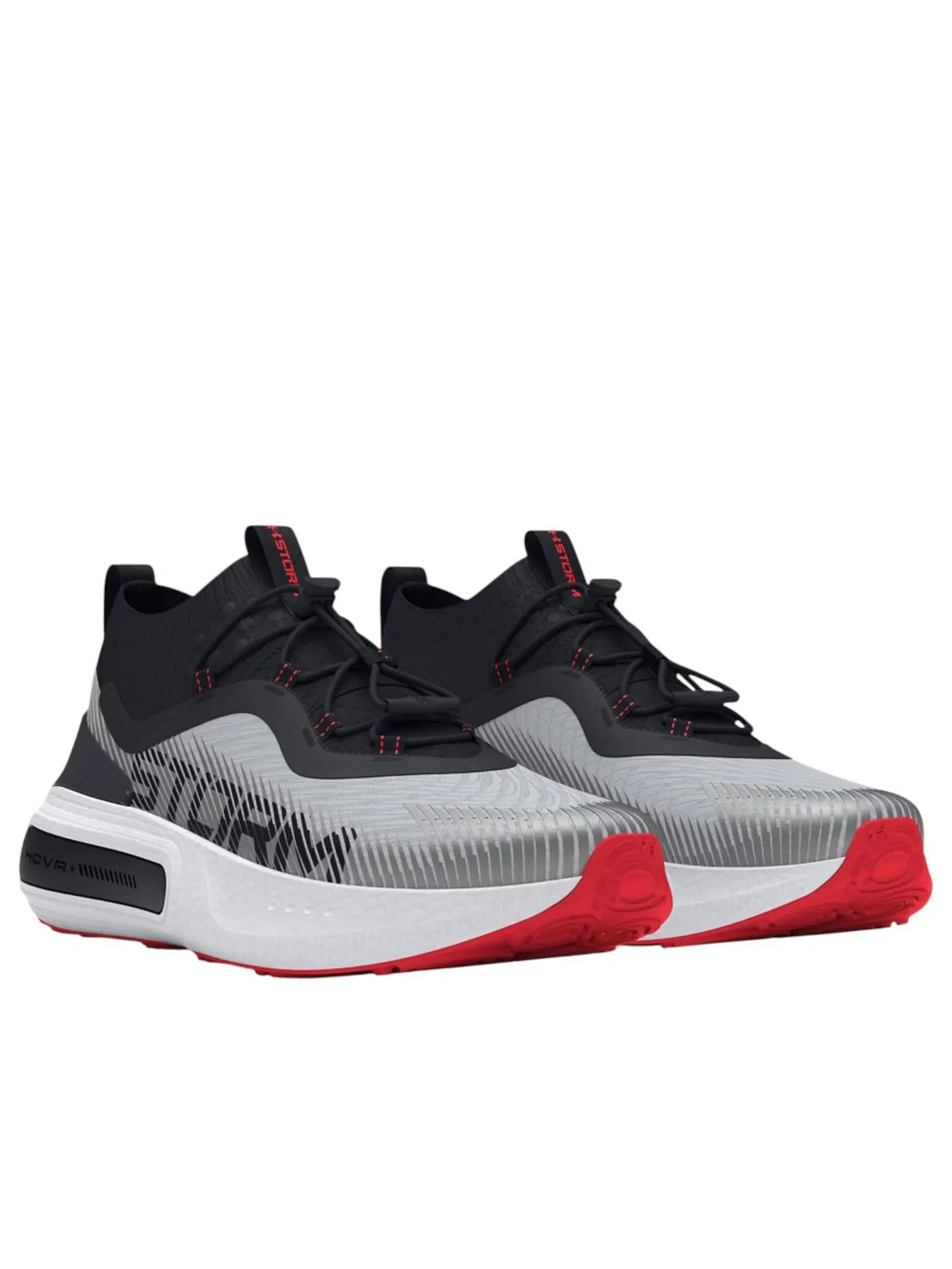 Кроссовки Under Armour Phantom 4 Storm 'Titan Gray White' — изображение 2 из 5, серый