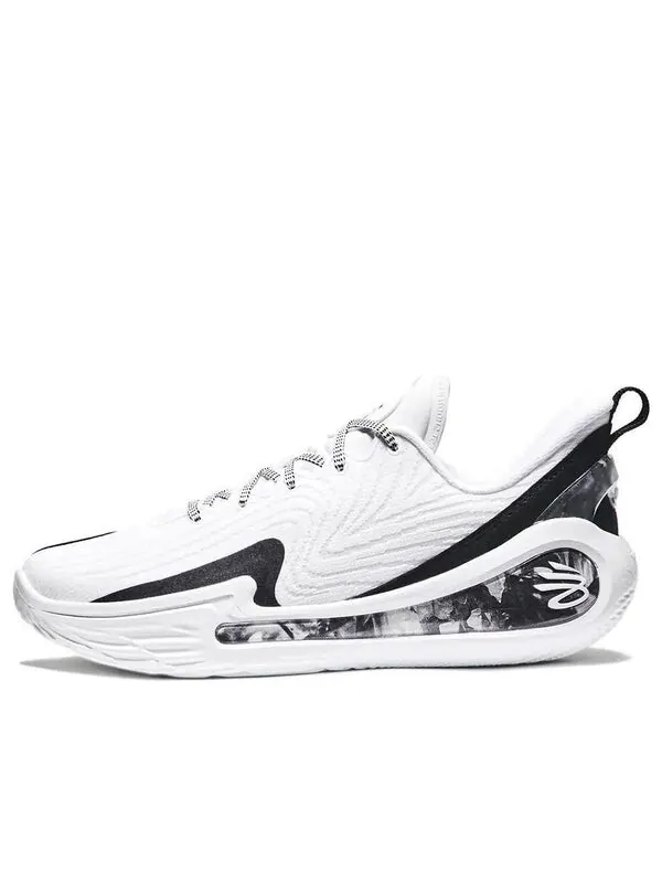 Кроссовки curry flow 12 'shooting star' Under Armour — изображение 1 из 4, белый/черный