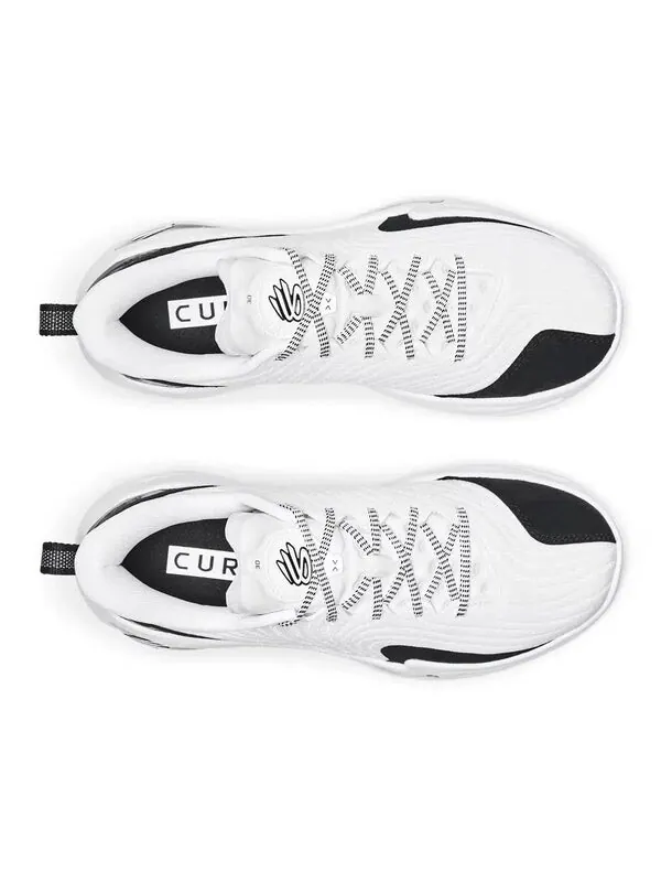 Кроссовки curry flow 12 'shooting star' Under Armour — изображение 3 из 4, белый/черный