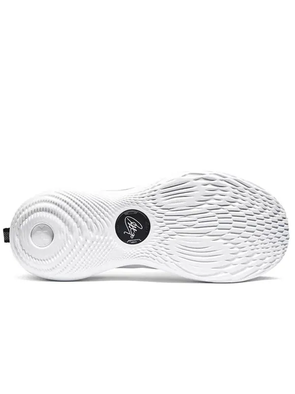 Кроссовки curry flow 12 'shooting star' Under Armour — изображение 4 из 4, белый/черный